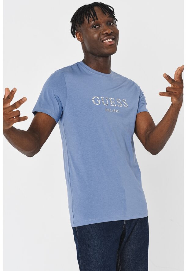 Тениска с лого GUESS