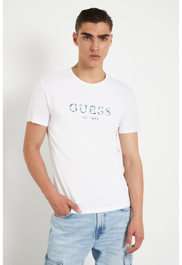 Тениска с лого GUESS