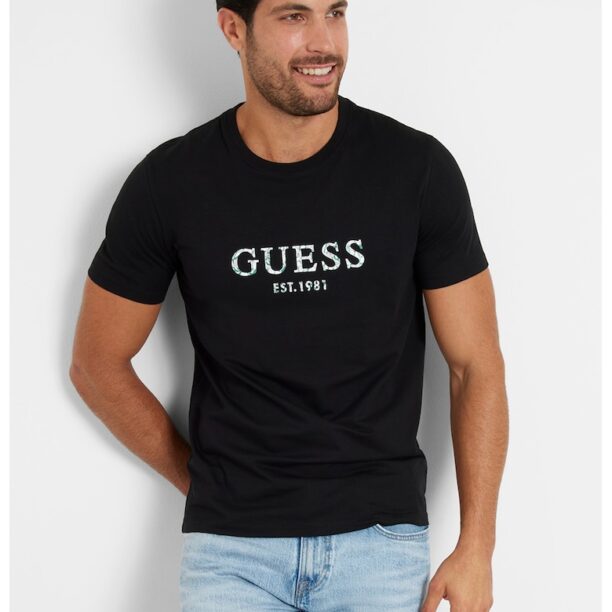 Тениска с лого GUESS