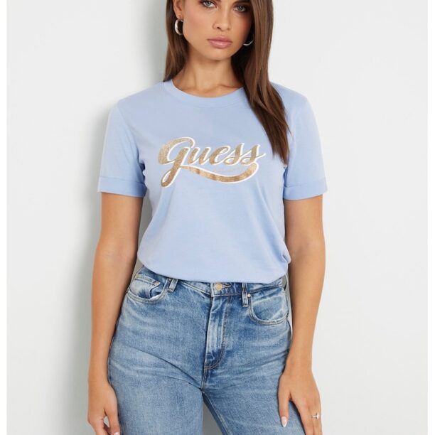 Тениска с лого GUESS