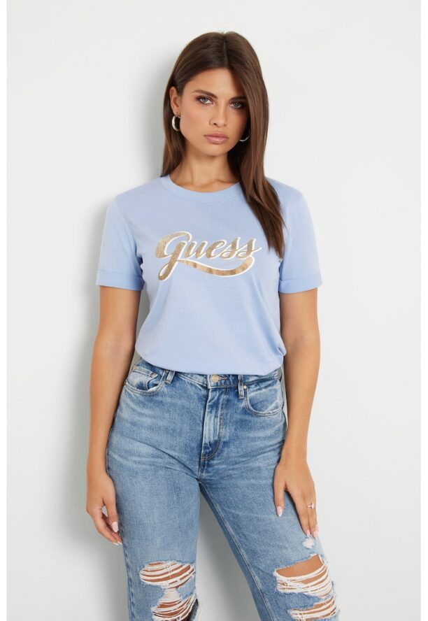 Тениска с лого GUESS