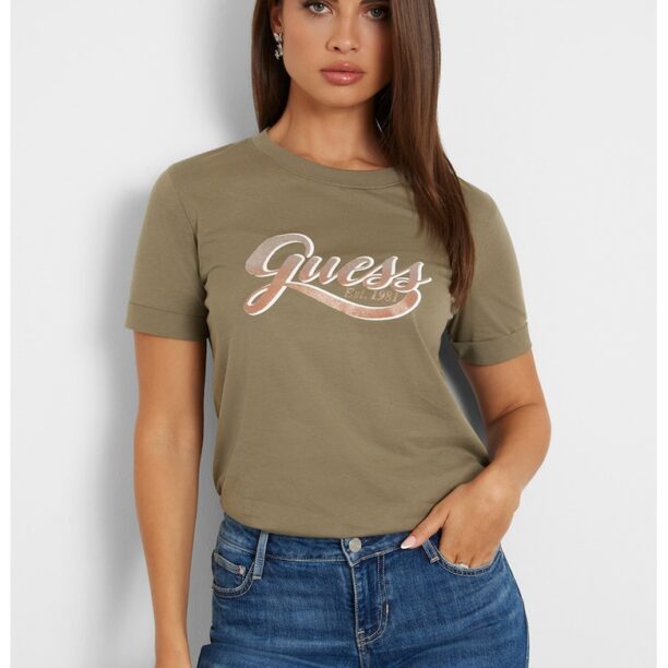 Тениска с лого GUESS