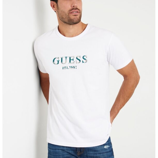 Тениска с лого GUESS