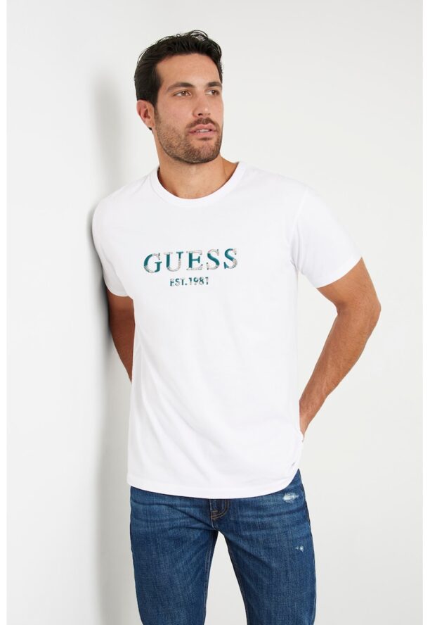 Тениска с лого GUESS