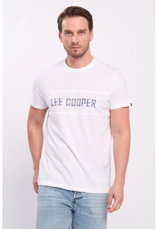 Тениска с лого Lee Cooper