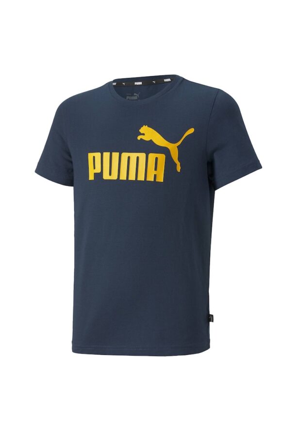 Тениска с лого и овално деколте Puma