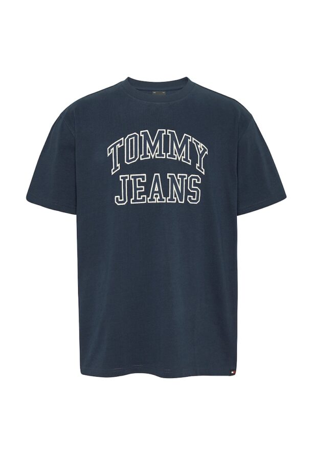 Тениска с лого и свободна кройка Tommy Jeans