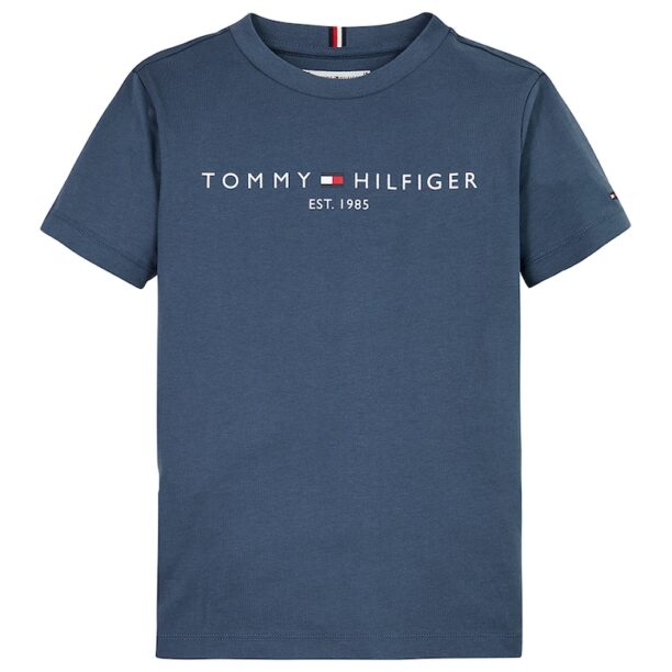 Тениска с овално деколте с лого Tommy Hilfiger