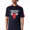 Тениска с принт на NBA Panel и Chicago Bull New Era