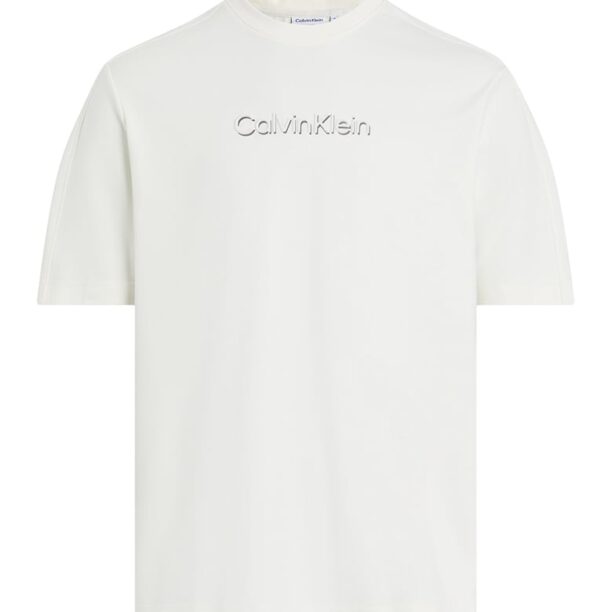 Тениска с релефно лого CALVIN KLEIN