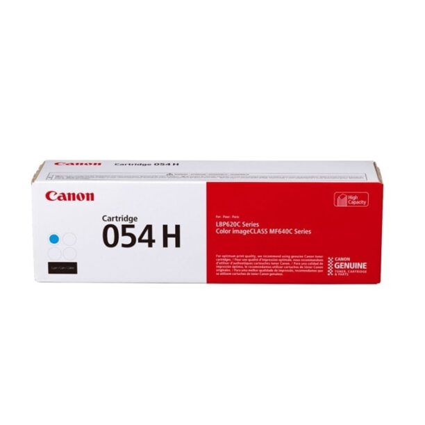 Тонер касета за Canon LBP62x series/MF64x series - Cyan - PN: 3027C002AA - CRG-054H C - Заб.: 2300 брой копия цена