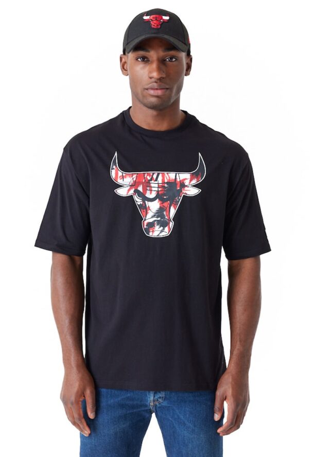 Уголемена тениска Chicago Bulls NBA New Era