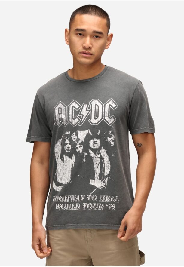 Унисекс тениска ACDC Highway to Hell World Tour 7593 с принт Recovered