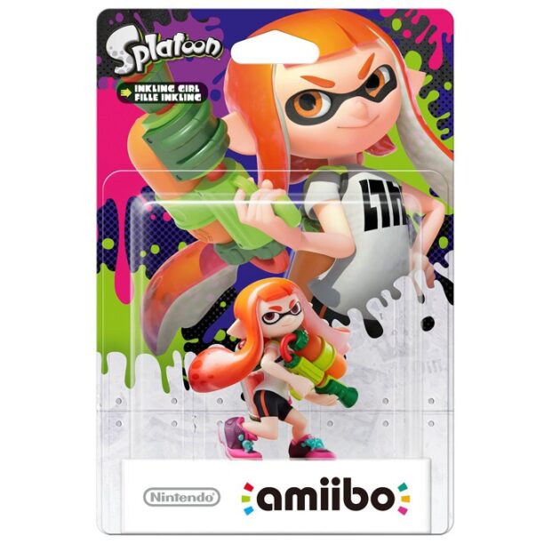 Фигура Nintendo Amiibo - Inkling Girl (Splatoon)