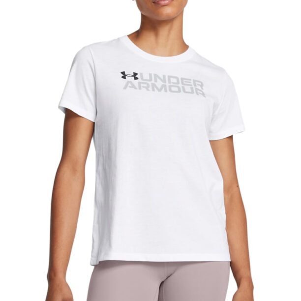 Фитнес тениска с лого Under Armour