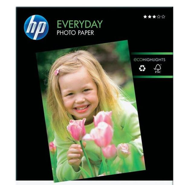 Фото хартия HP Everyday Glossy Photo Paper-100 sht/A4/210 x 297 mm