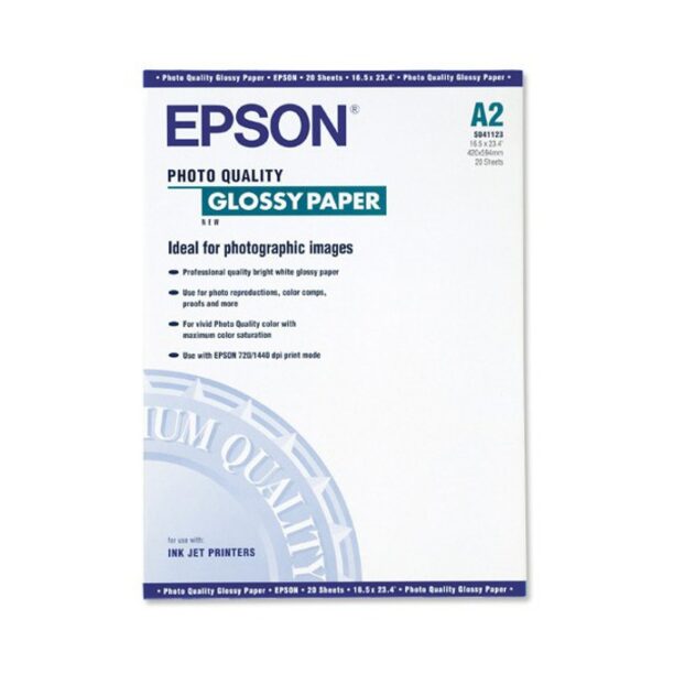 Фотохартия Epson Photo Quality Glossy Paper