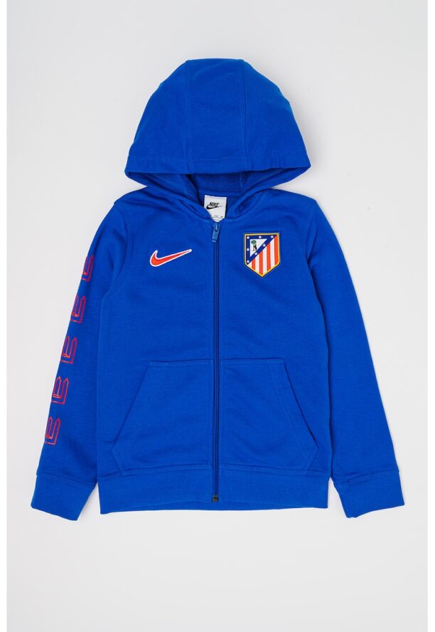 Футболно худи с цип и лого Atlético Madrid Nike