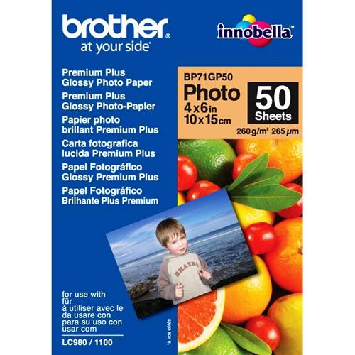 Хартия Brother Premium Plus Glossy Photo Paper