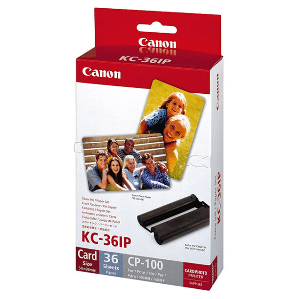 Хартия Canon Color Ink/Paper set KC-36IP (Credit card size)