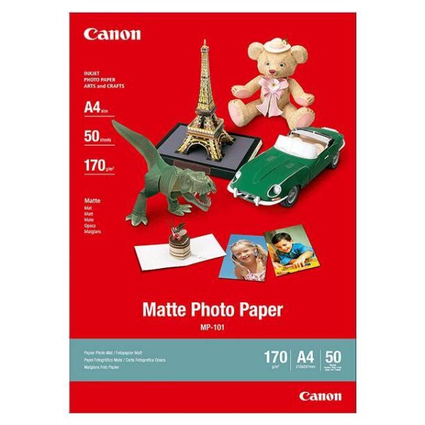 Хартия Canon MP-101 A4 Matte Photo Paper