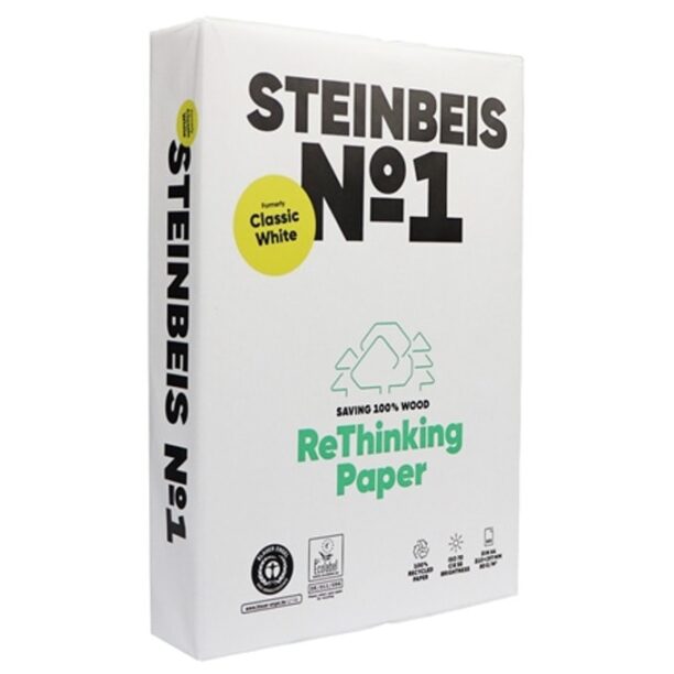 Хартия Steinbeis No. 1 Classic White ReThinking Paper