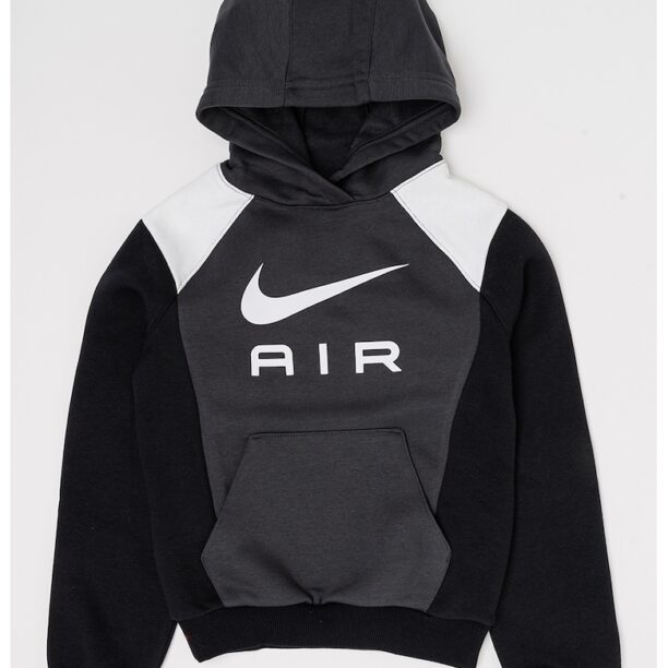 Худи Air с памук с цветен блок Nike