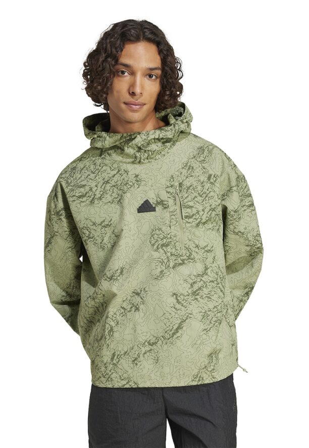 Худи с десен adidas Sportswear