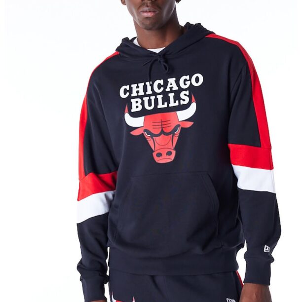 Худи спринт Chicago Bulls и цветен блок New Era