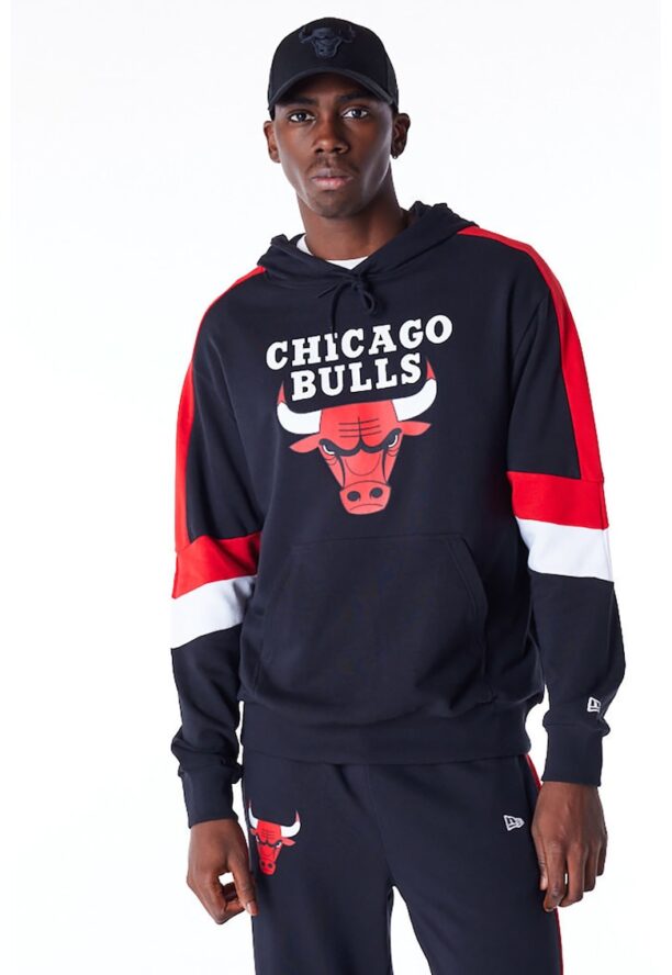 Худи спринт Chicago Bulls и цветен блок New Era