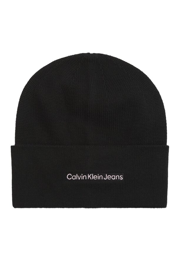 Шапка с бродирано лого CALVIN KLEIN JEANS