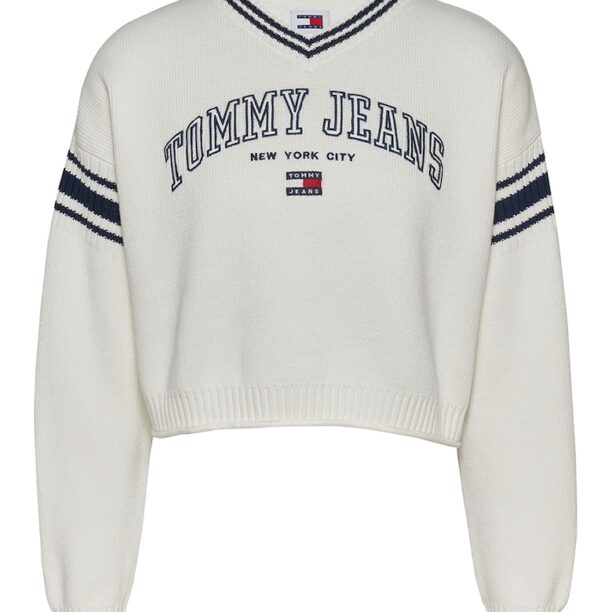 Шпиц пуловер с бродирано лого Tommy Jeans