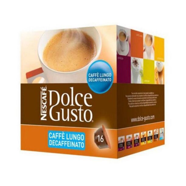 опаковка Nescafé Dolce Gusto 94331 Caffè Lungo Decaffeinato (16 uds)