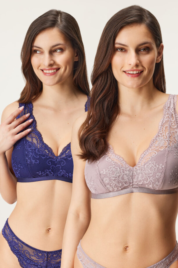 2PACK сутиени Amaya с подвижни подплънки Bralette