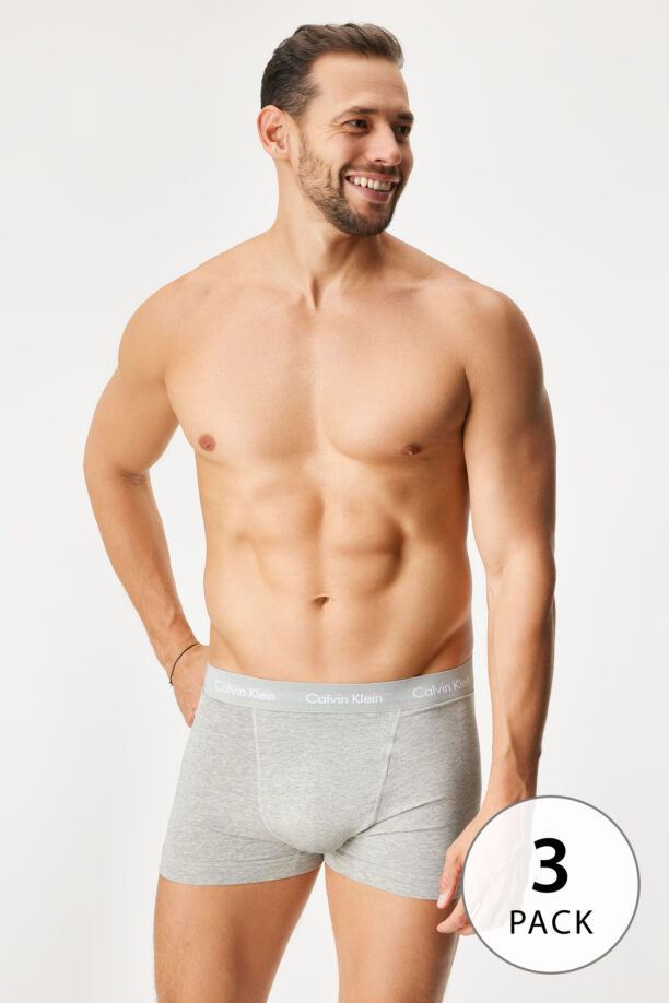 3PACK  боксерки Calvin Klein Cotton Stretch