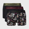 3PACK боксерки JACK AND JONES Flowers