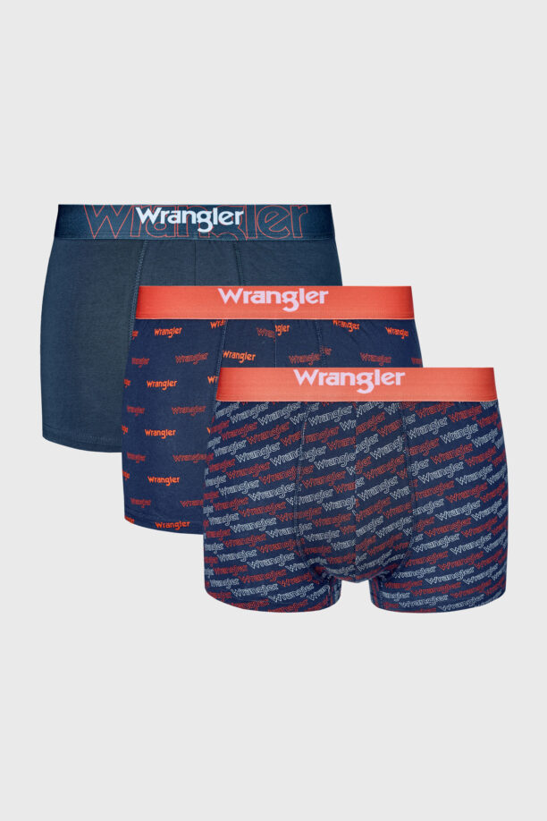 3PACK памучни боксерки Wrangler Graph