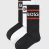 3PACK чорапи BOSS Rib Stripe