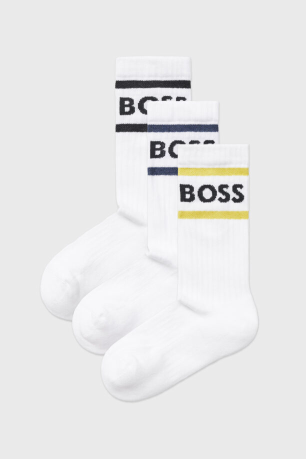 3PACK чорапи BOSS Rib Stripe