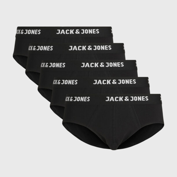 5 PACK слипове JACK AND JONES Solid