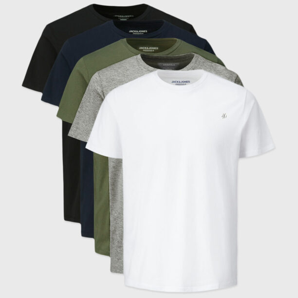 5PACK тениски JACK AND JONES Jorjxj