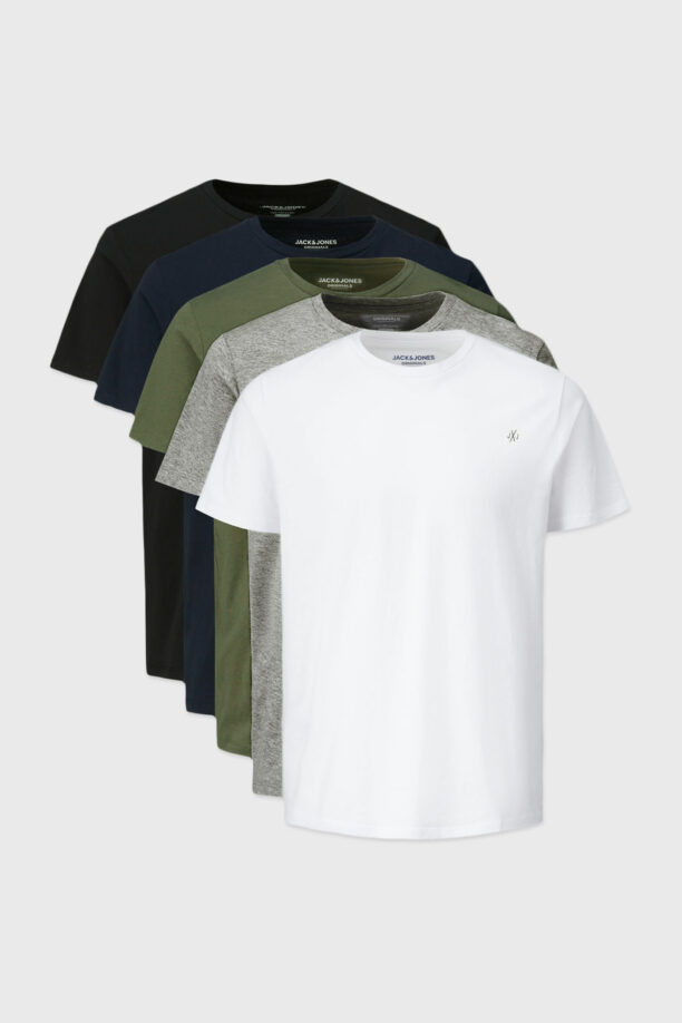 5PACK тениски JACK AND JONES Jorjxj