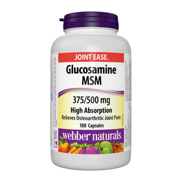 Glucosamine MSM - Глюкозамин 375 mg + МСМ 500 mg – Здрави стави