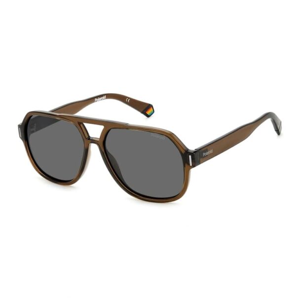 Polaroid Унисекс слънчеви очила Aviator с поляризация