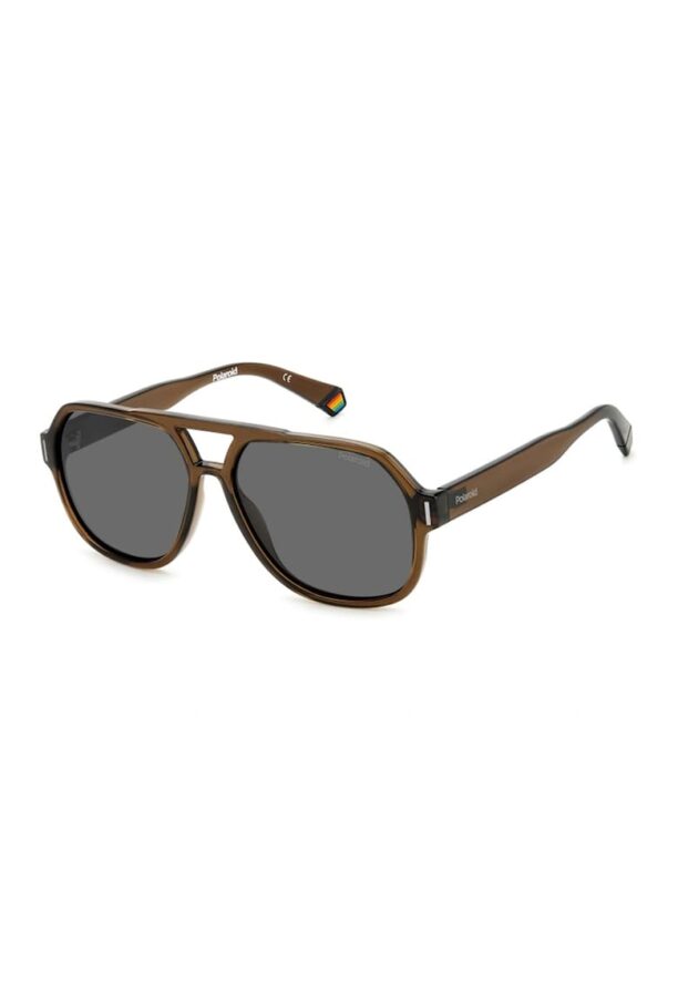 Polaroid Унисекс слънчеви очила Aviator с поляризация