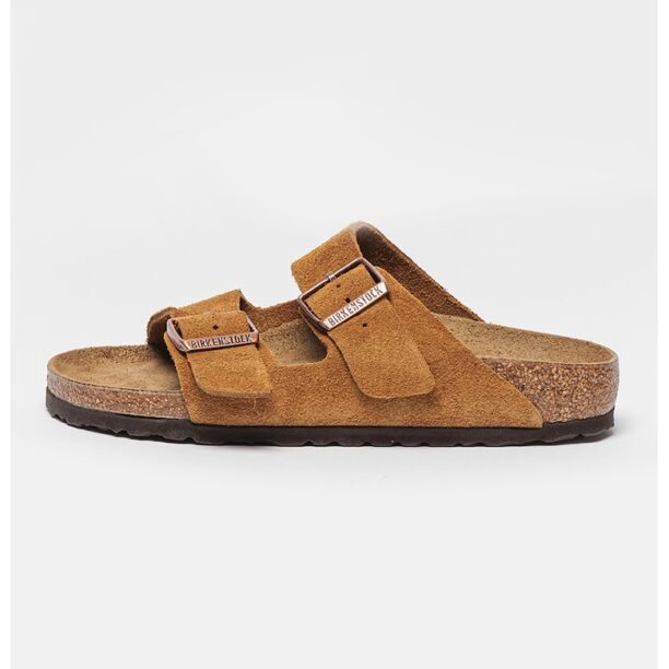 Велурени чехли Arizona Birkenstock