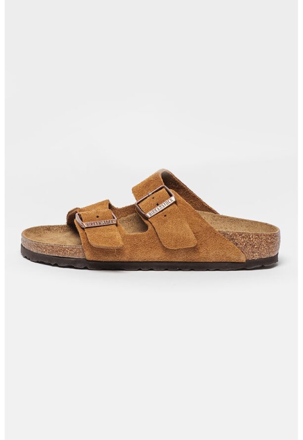 Велурени чехли Arizona Birkenstock