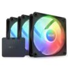 Вентилатори 120mm NZXT F120 RGB Core Triple Pack Black (RF-C12TF-B1)