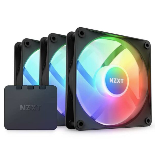 Вентилатори 120mm NZXT F120 RGB Core Triple Pack Black (RF-C12TF-B1)