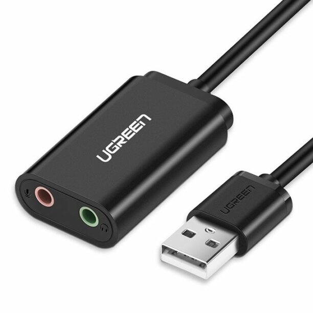 Външна звукова карта Ugreen USB External Sound Audio Card